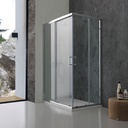 Box doccia 70x120 cristallo trasparente