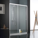 Porta nicchia doccia 150x150 cm trasparente