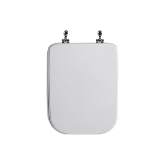 Sedile copri wc ceramica conca bianco