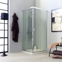 Box doccia 70x70 con profilo piatto