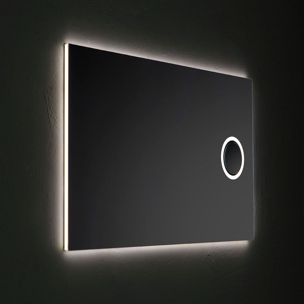 Specchio rettangolare 120x70 con ingranditore