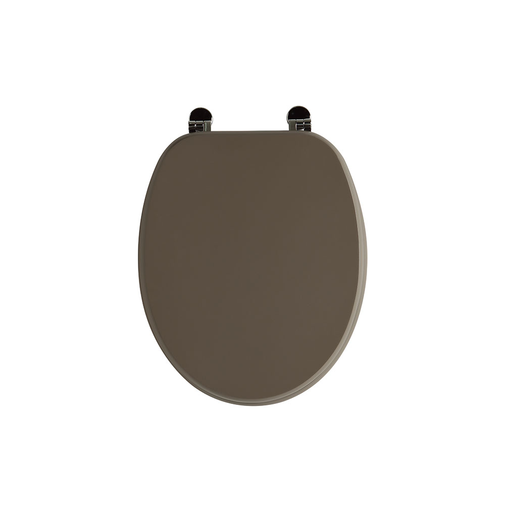 Sedile wc legno tortora scuro opaco