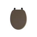 Sedile wc legno tortora scuro opaco