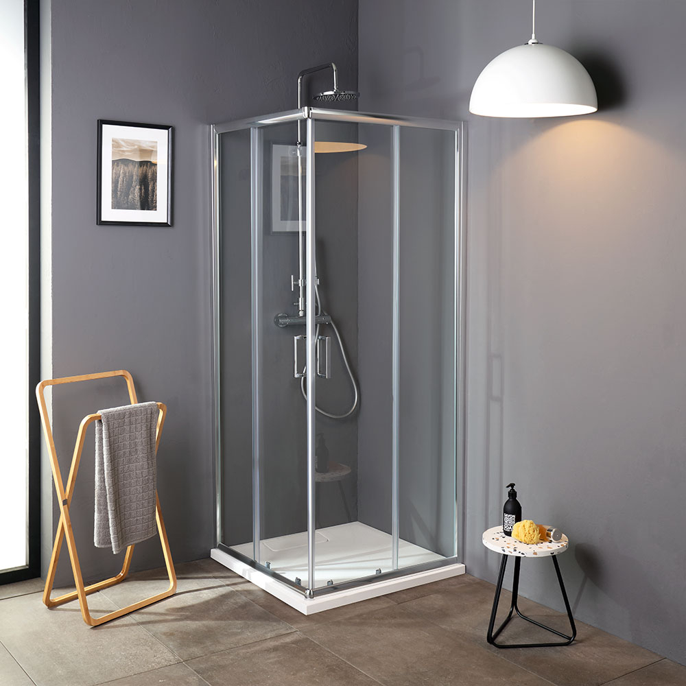 Box doccia scorrevole 75x75 angolo