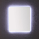 Specchio bagno 80x70 cm retroilluminato led