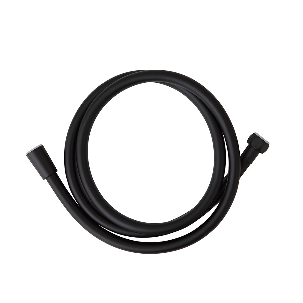 Tubo flessibile nero opaco 150 cm per doccetta
