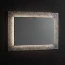 Specchiera reversibile 98x70 in vetro ghiaccio