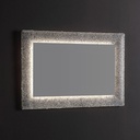 Specchio in vetro fuso retroilluminato 90x62