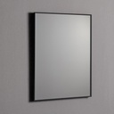 Specchio 60x80 con telaio in PVC nero opaco