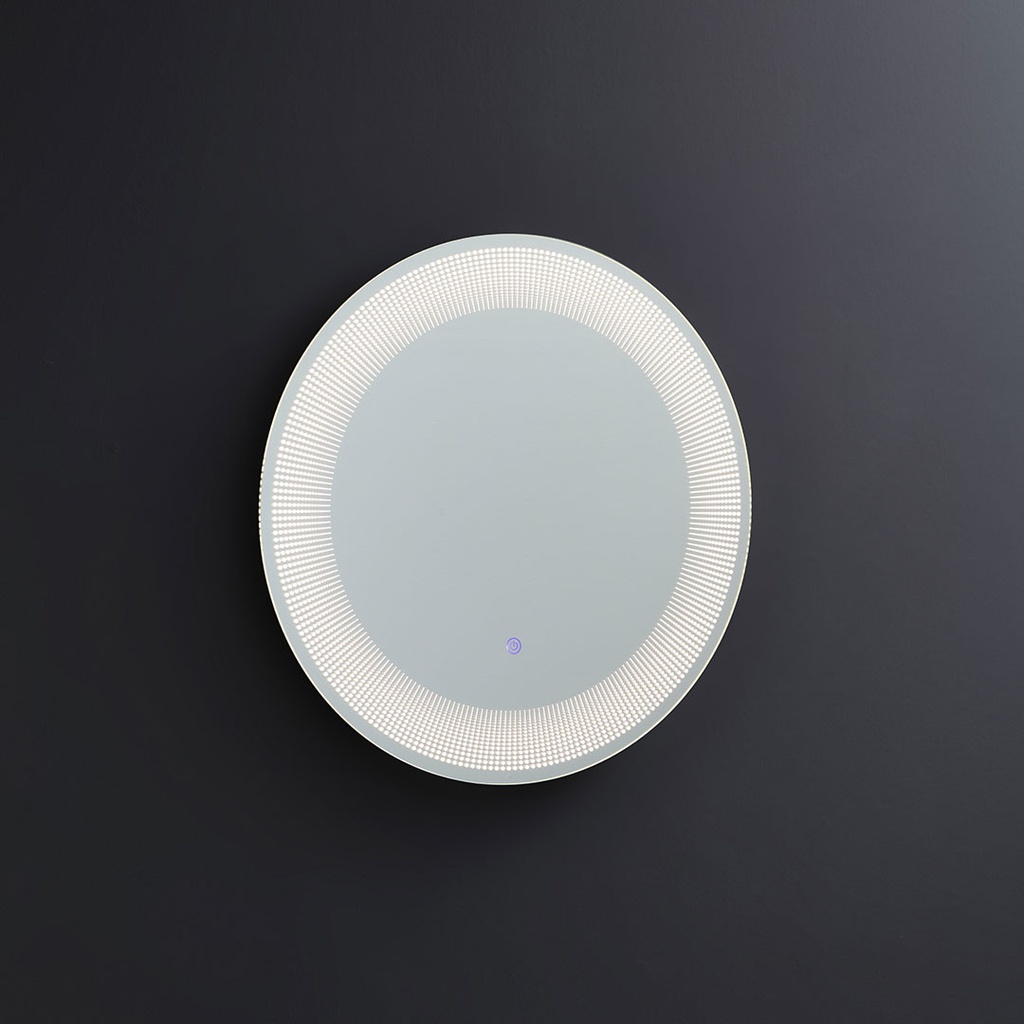 Specchio rotondo 60 cm con illuminazione led