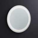 Specchio rotondo 80 cm con led integrato