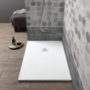 Piatto doccia slim 120x80 in resina bianco