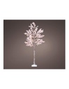 Albero micro led fiori rosa 210 cm