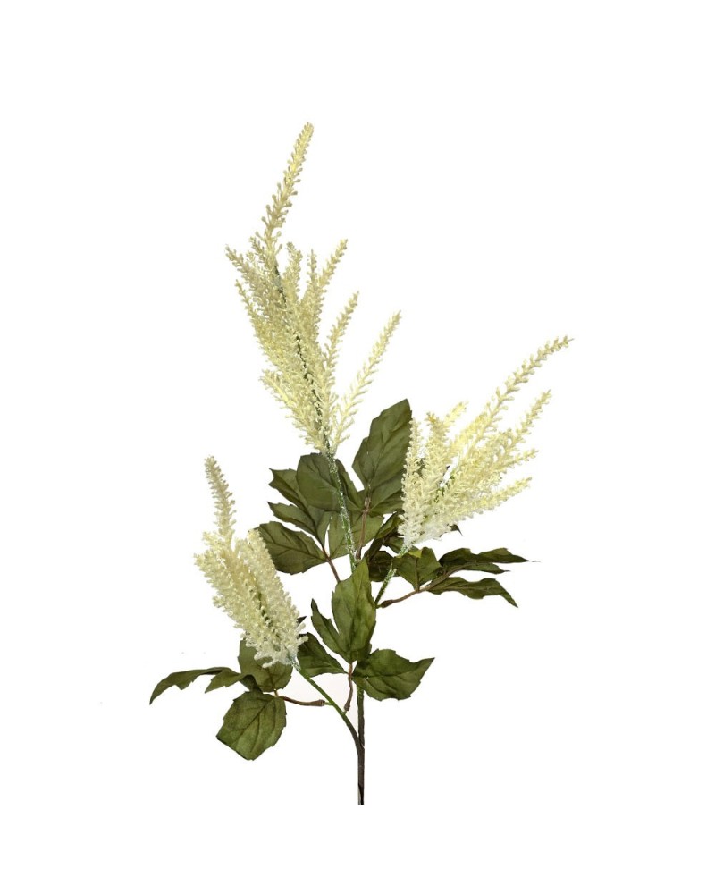 RAMO ASTILBE ARTIFICIALE X3- H.1 MT - CREMA
