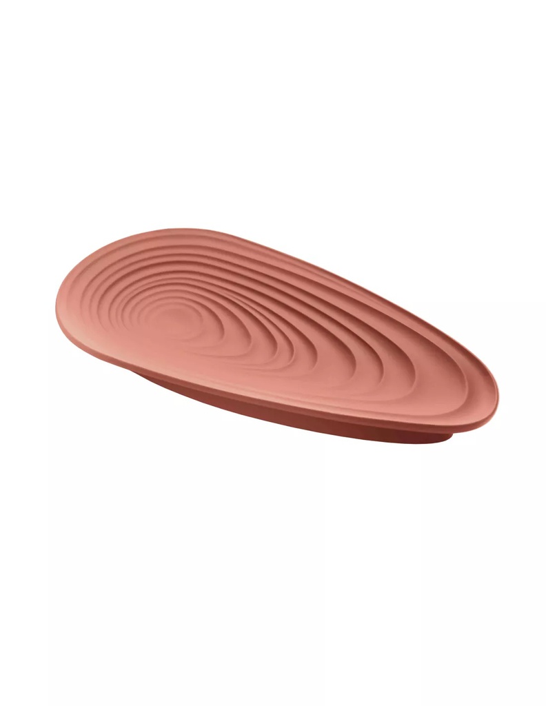 Poggiamestolo terracotta &quot;Keep Clean&quot;