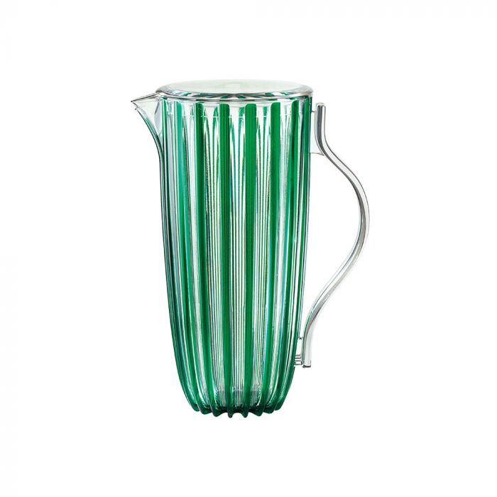 Caraffa con coperchio smeraldo