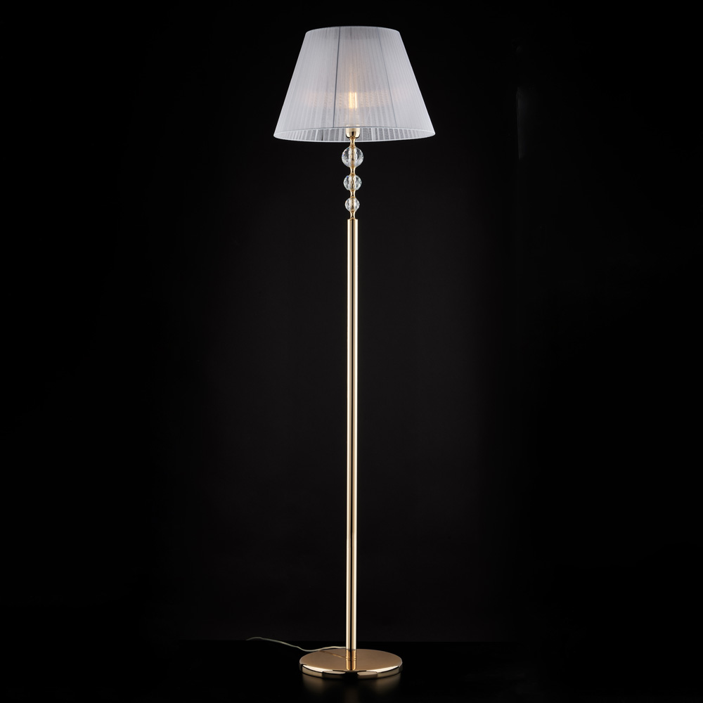 Piantana oro e cristallo 45x180 cm