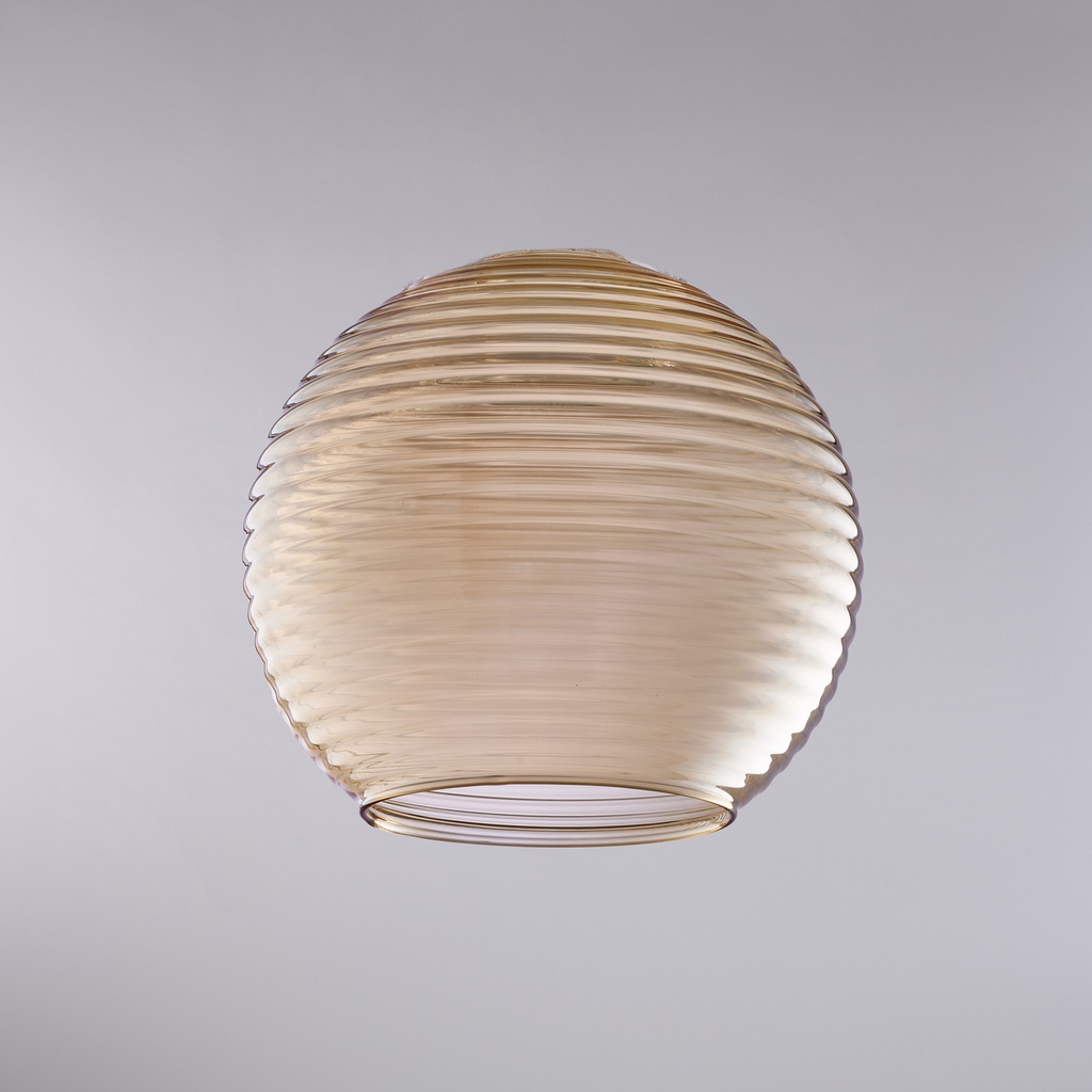 Diffusore in vetro soffiato ambra H.18 x Ø20