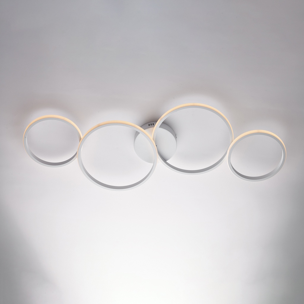 Plafoniera in metallo 100x34 cm con led