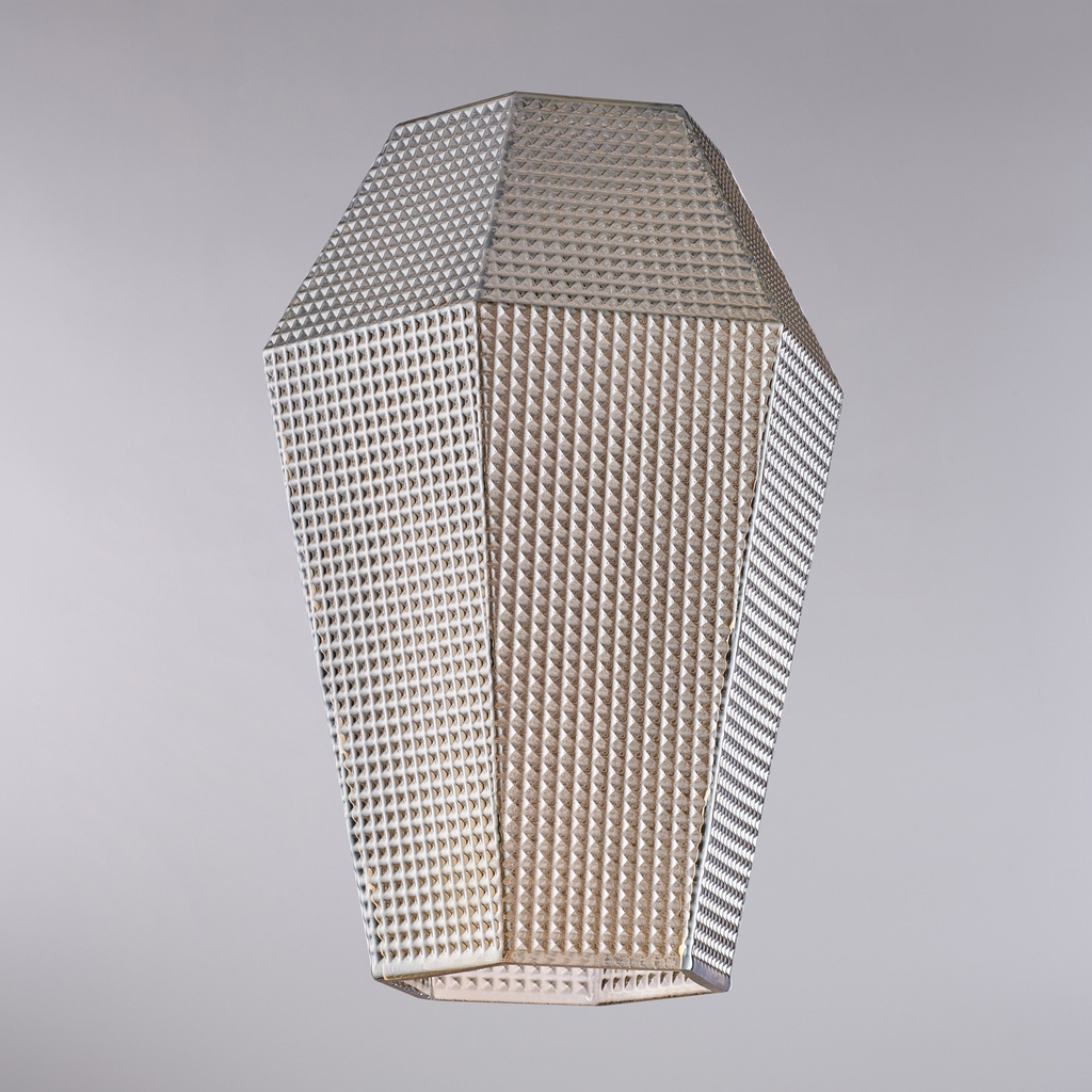 Diffusore in vetro soffiato grigio H.27 x Ø20