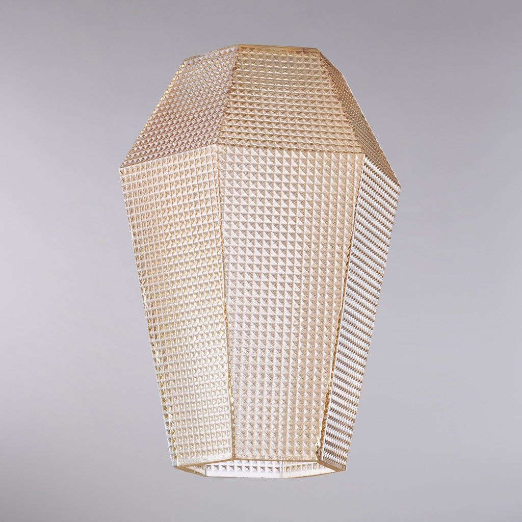 Diffusore in vetro soffiato ambra H.27 x Ø20