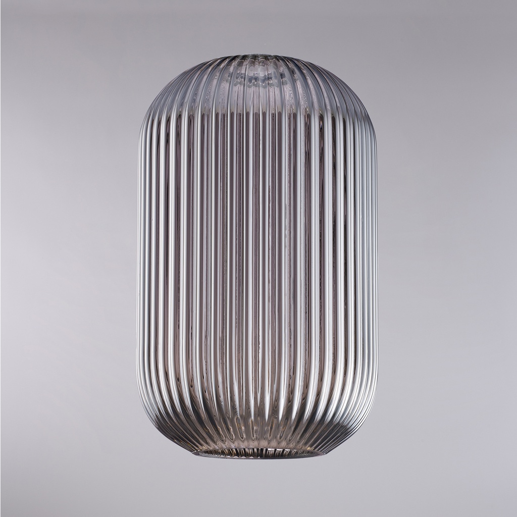 Diffusore in vetro soffiato grigio H.34 x Ø20