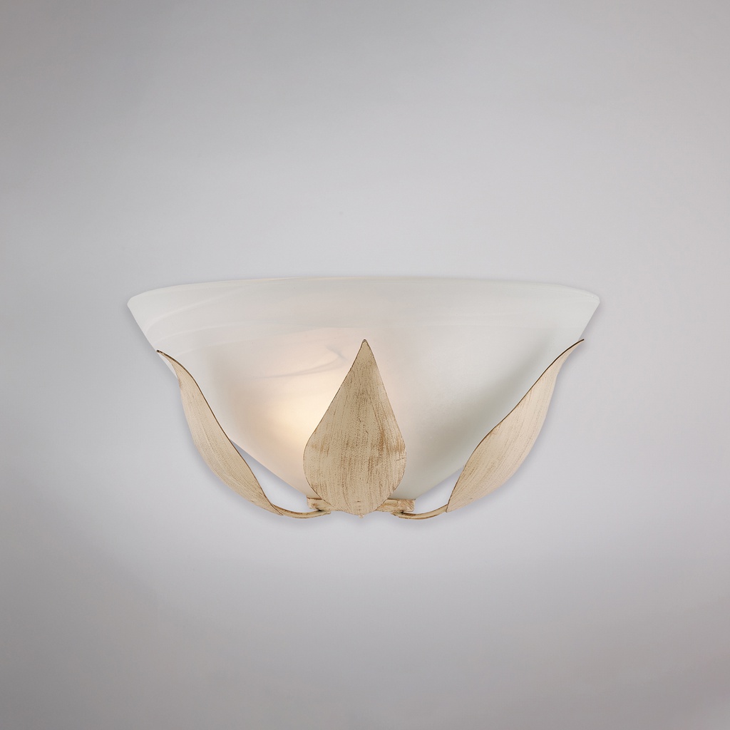 Applique avorio oro antico 30x15 cm