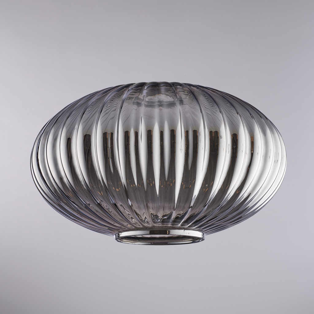Diffusore in vetro soffiato grigio H.18 x Ø30