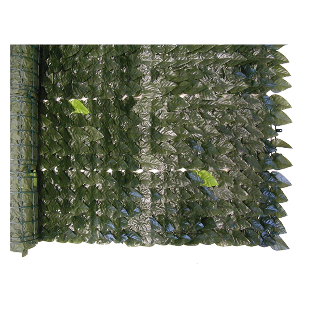Siepe artificiale foglie di lauro 1,5 x 20 m
