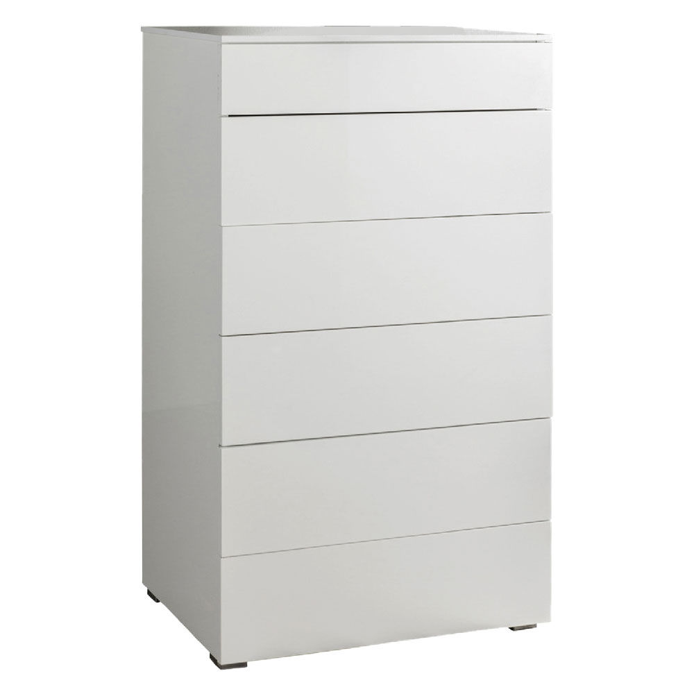 Cassettone bianco laccato 44x108xh85 cm