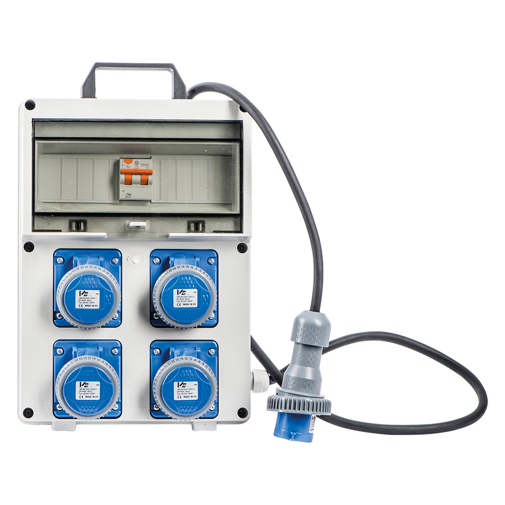 Quadro elettrico 3 kW IP67 4 prese 16A
