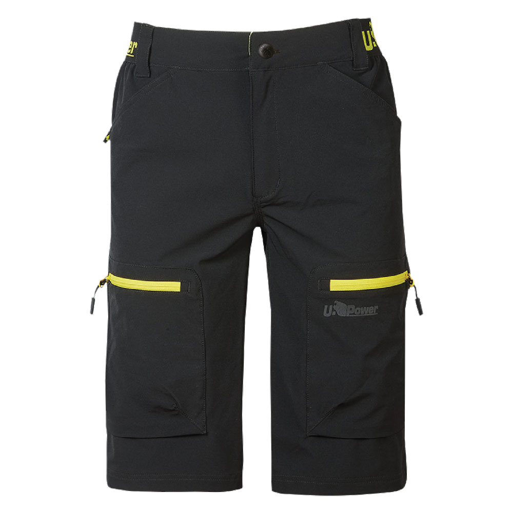 Bermuda da lavoro dark green 86% nylon 14% spandex