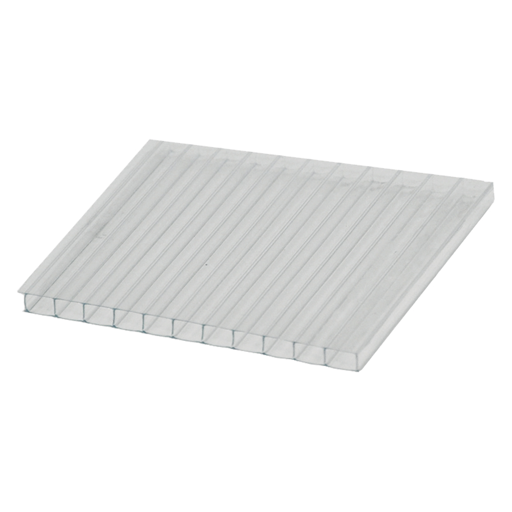 Lastra policarbonato alveolare 3x2,10 m 6 mm