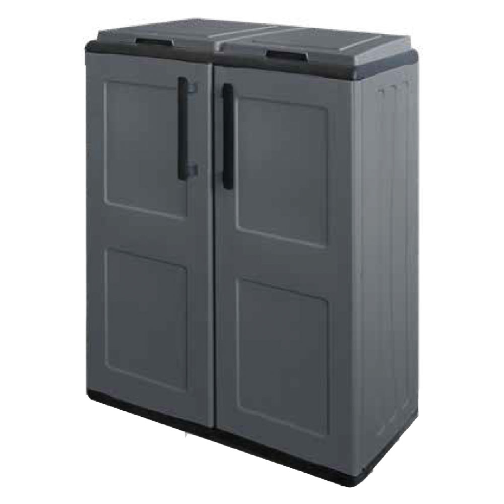 Armadio basso a scomparti 68x37xh84 cm