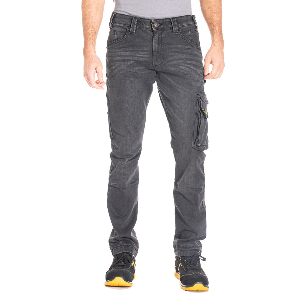 Jeans da lavoro neri taglia 54