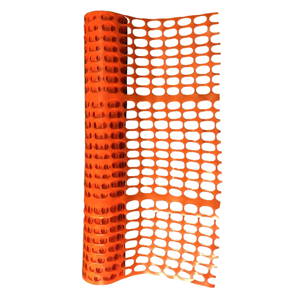 Rete delimitazione cantiere 1x50 mt arancio