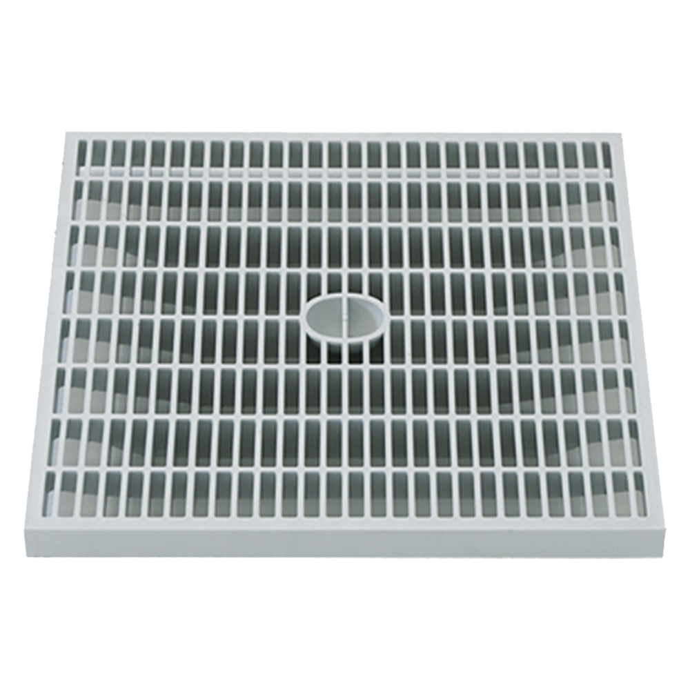 Coperchio a griglia 55 x 55 cm per pozzetto