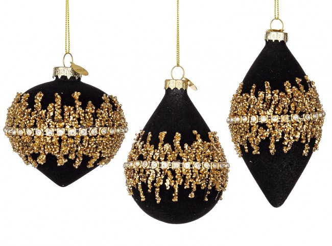 12x Pendaglio Vt Luxury Nero Ass3
