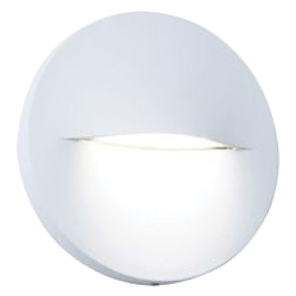 Segna passo tondo open bianco 14x3,3 cm