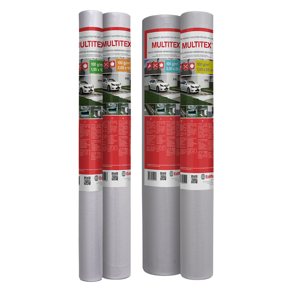 Tessuto non tessuto per drenaggi 1x25 m