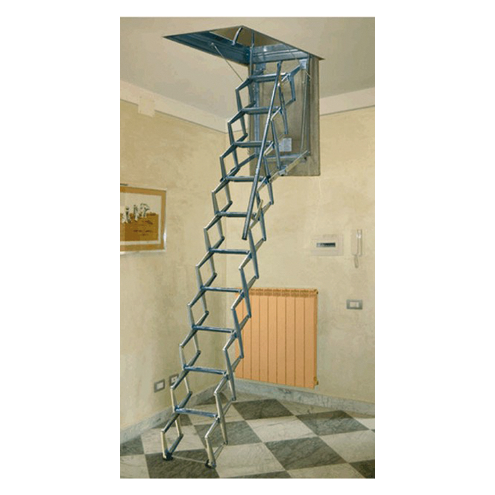 Scala a pantografo 70 x 110 x H 3 mt
