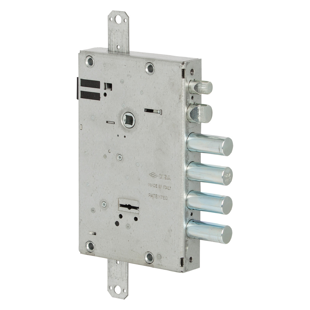 Serratura elettrica triplice 12V 4 mand.