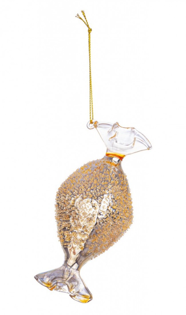 12x Pendaglio Vt Toffee Champagne 4,6X11,9H