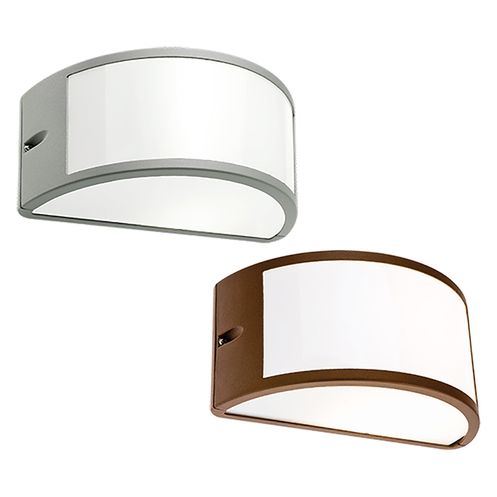Applique umbe 25x12x13 corten IP44