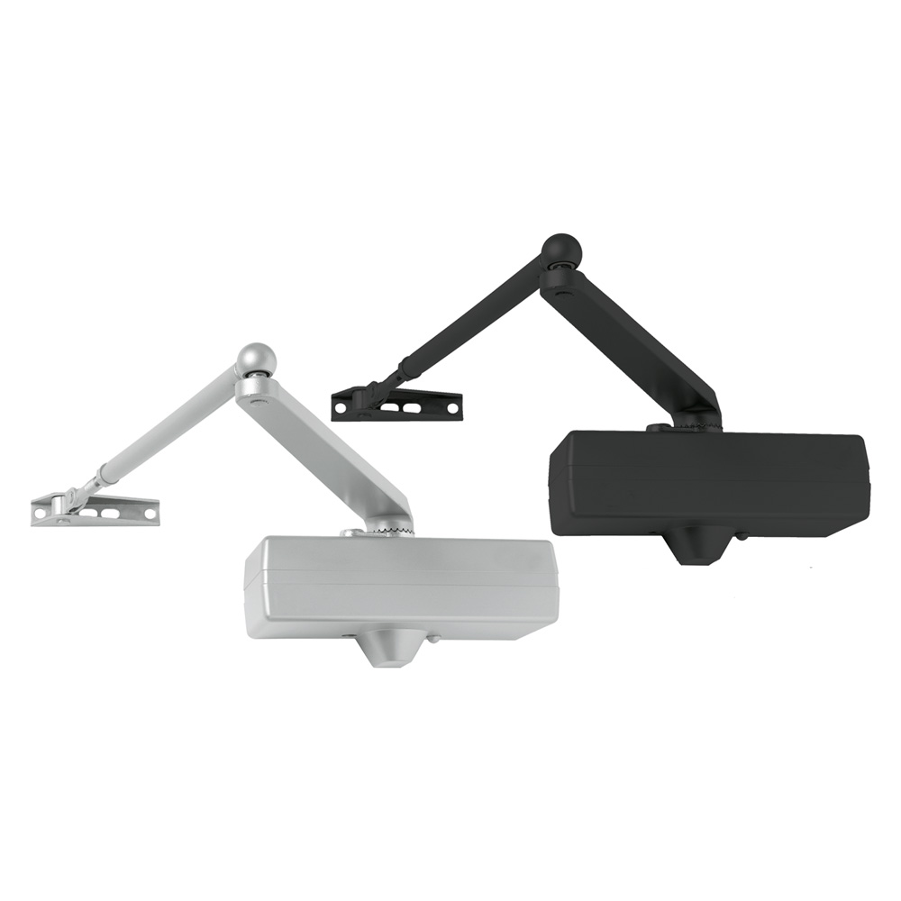 Chiudiporta aereo argento 182x71x71 mm
