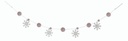 4x String Glitters Rosa H150