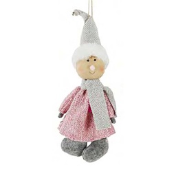 [V9148540000] Bimbino abito rosa lana nbr-1212 cm. 13x 2 h 32