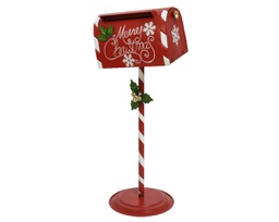 [1928964] Cassetta postale per Babbo Natale rossa L36,5xP29,5XH89 cm