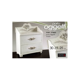 [GIC574665] Cassettina portaoggetti shabby decorativa cm 30 x 19 x 25 h