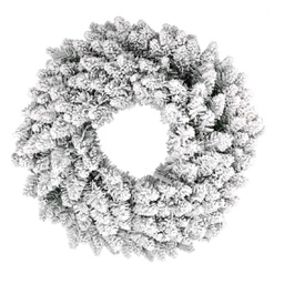 [V6333290000] Coroncina monte bonifato innevato cm ø50